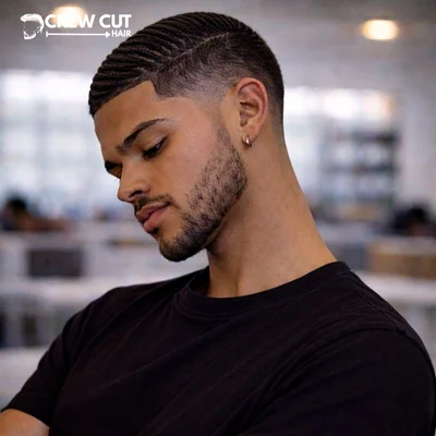 Burst Fade Textured Fringe