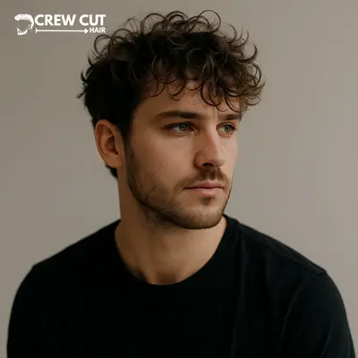 Classic Medium Messy Mens Curly Hairstyles