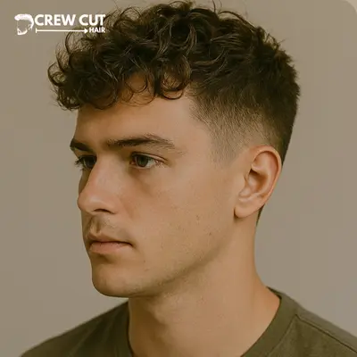 Fade Haircut Medium Messy Mens Curly Hairstyles