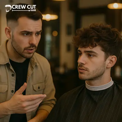 How to Ask Your Barber for a Messy Haircut