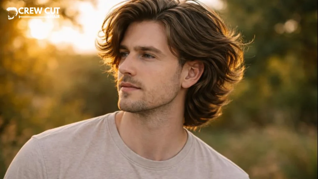 Long Messy Waves Men