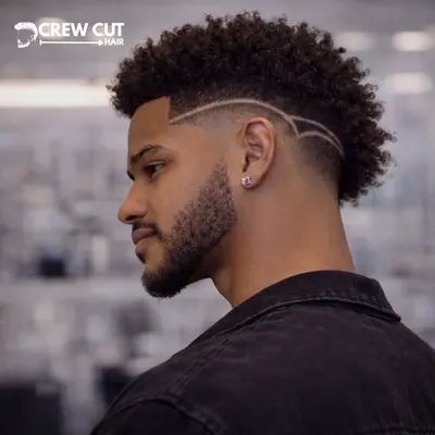 Low Burst Fade Design (Low Burst Fade with Design)