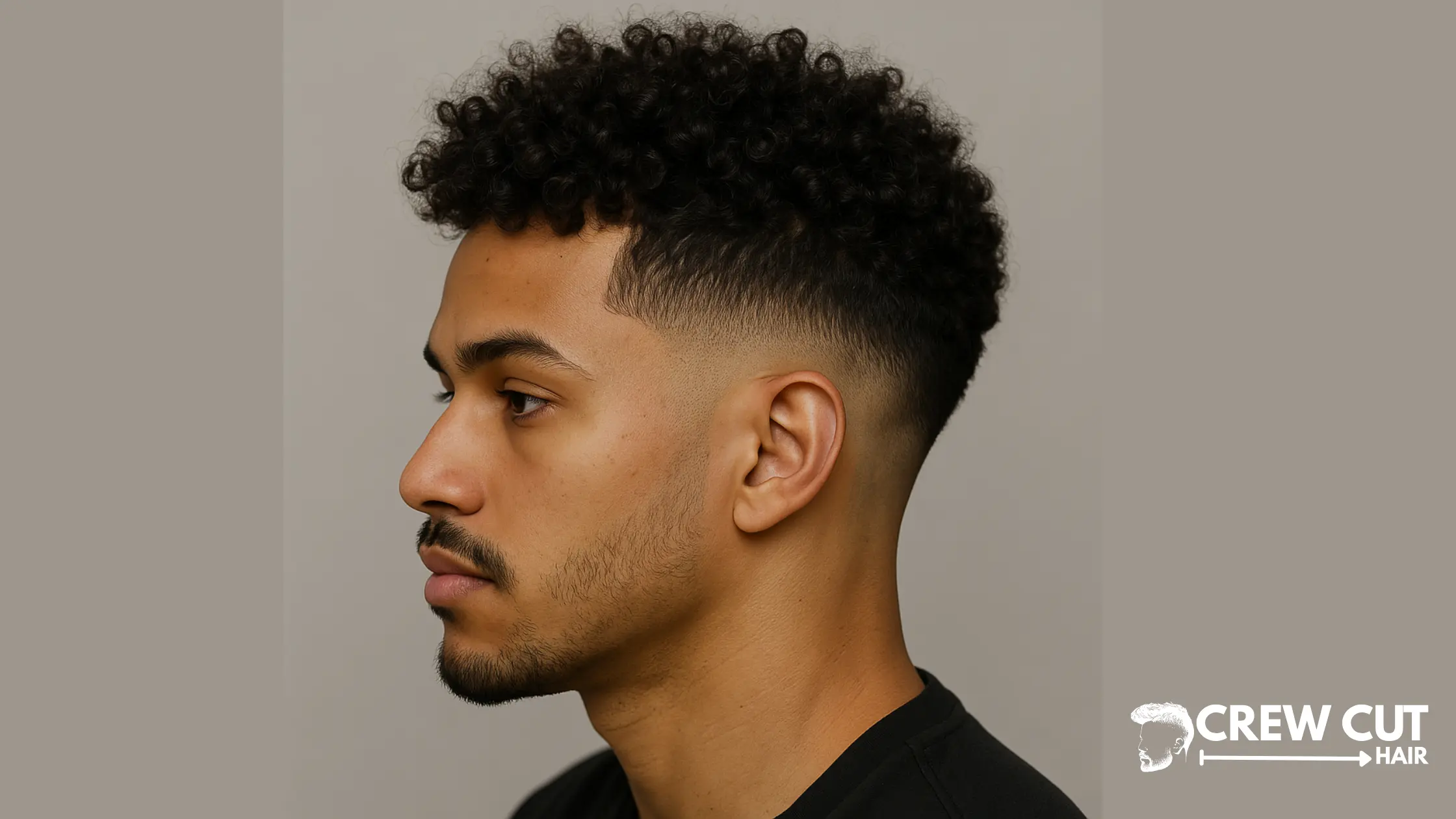 Low Taper Fade Curly Hair (1)