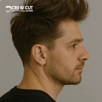 Medium Messy Quiff With Soft Volume