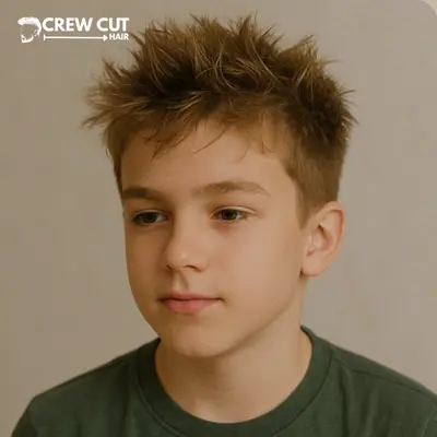 Messy Spiky Hair for Boys (Soft, Not Stiff)