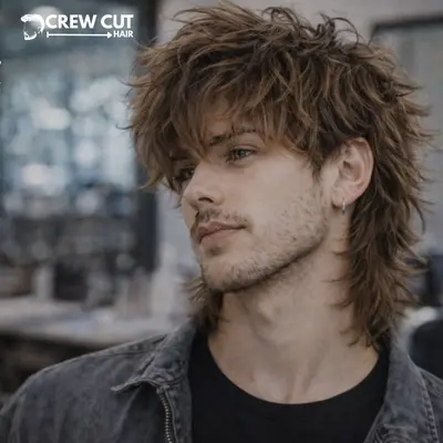 Shaggy wolf cut men