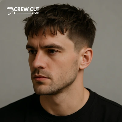 Short Messy Textured Crop