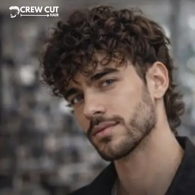 Short Wolf Cut Men Asian