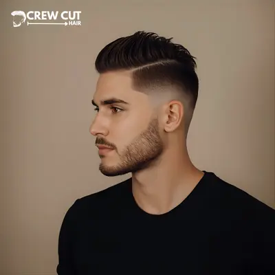 Short _ Classic Low Taper Fade Straight Hair