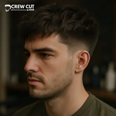 Thick Messy Textured Crop