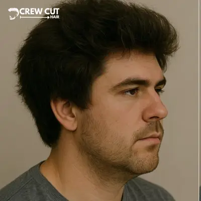 What No Puff Messy Hair Means