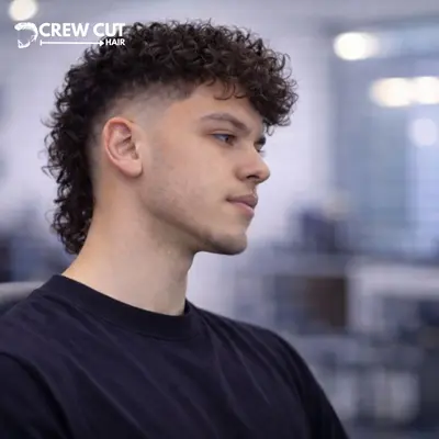 Long burst fade straight hair curtains