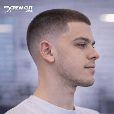 Mid Burst Fade Buzz Cut